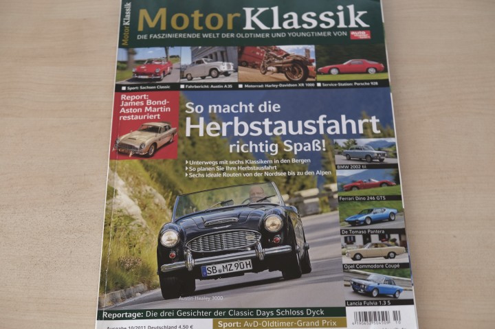 Deckblatt Motor Klassik (10/2011)